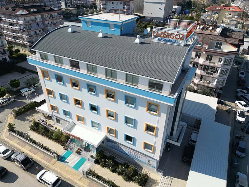 Façade du centre médical Lazer Göz
