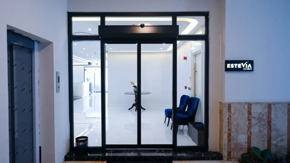 Clinic entrance