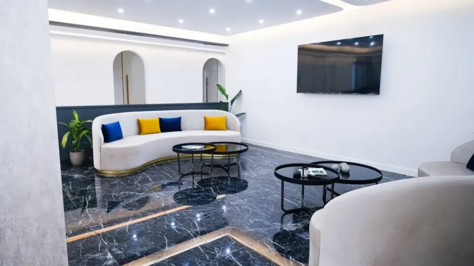 Patient waiting lounge
