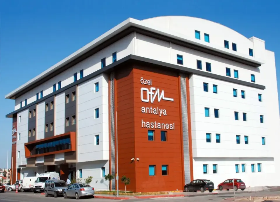 OFM Antalya Hospital building exterior